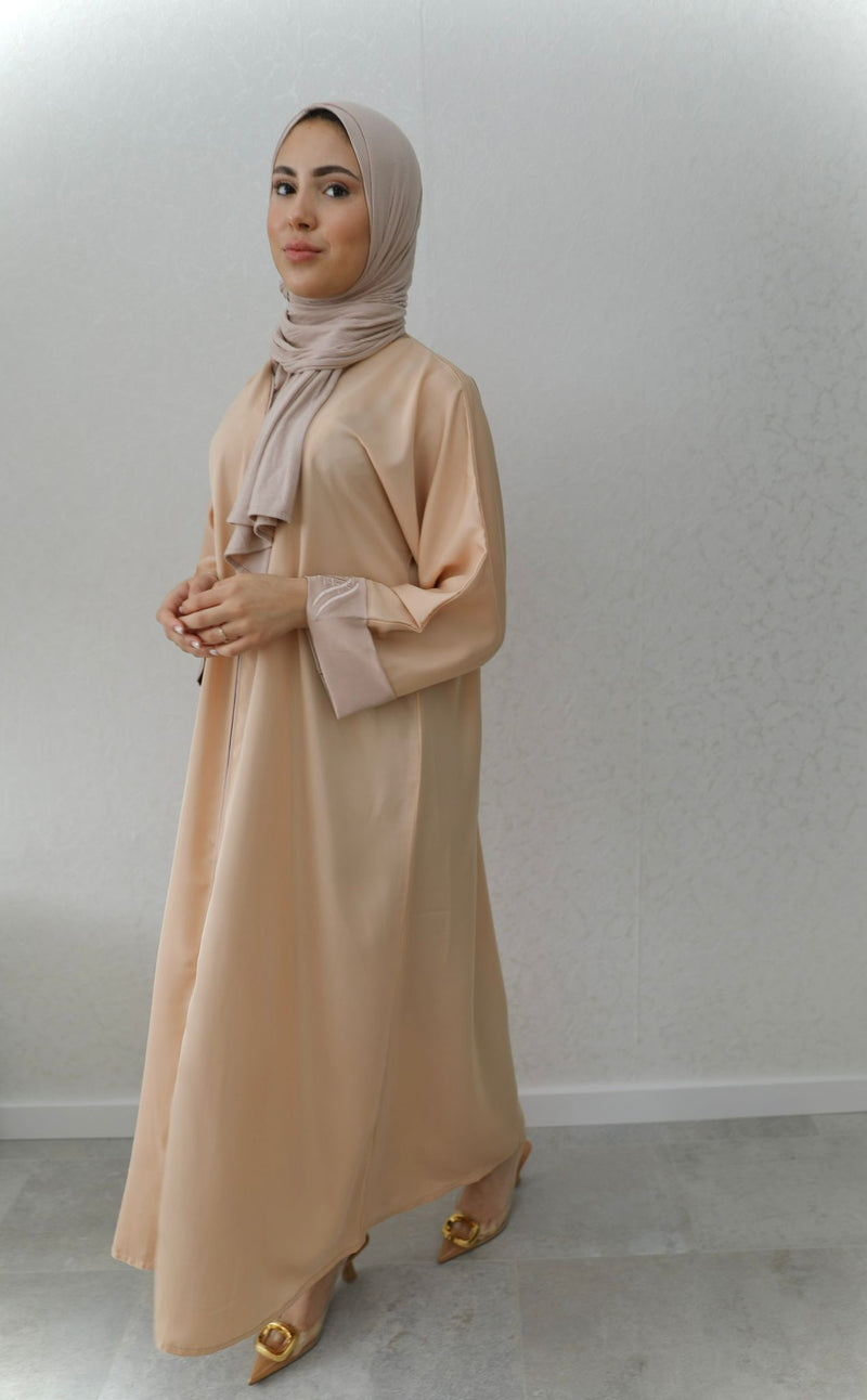 Dubai Amore Beige Elegance Dress