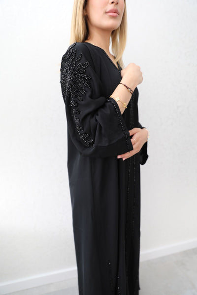 Amore's Shadow Stone Abaya