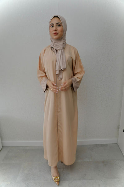 Dubai Amore Beige Elegance Dress