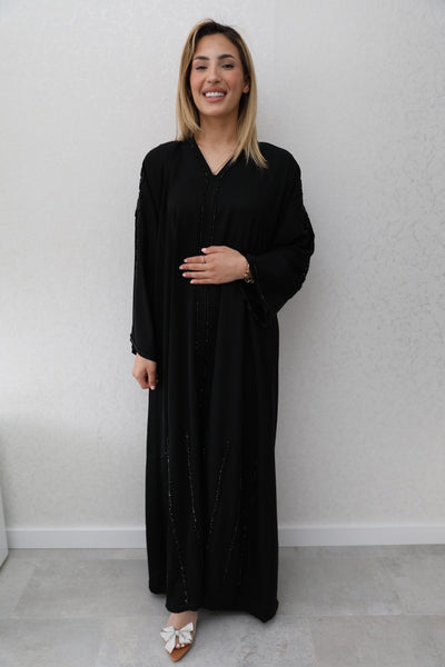 Amore's Shadow Stone Abaya