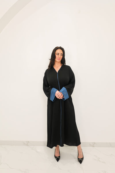 Dubai Amore Blue Elegance Dress