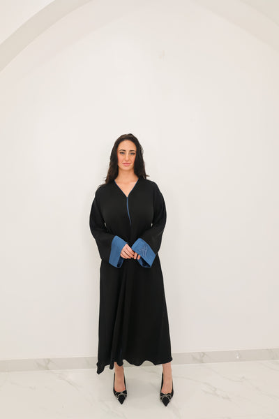 Dubai Amore Blue Elegance Dress